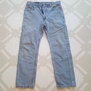 Levis 505 jeans.